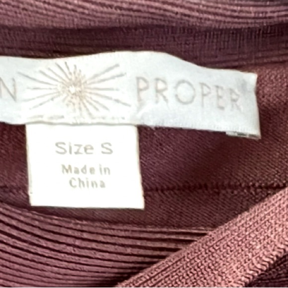 Boston Proper Stretch Sweater -S - Picture 3 of 5